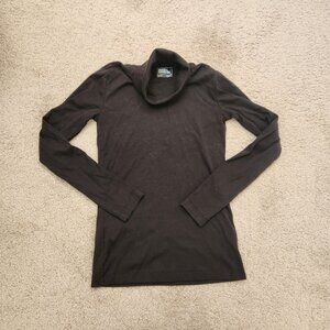 Eddie Bauer Black Turtleneck Sweater XS